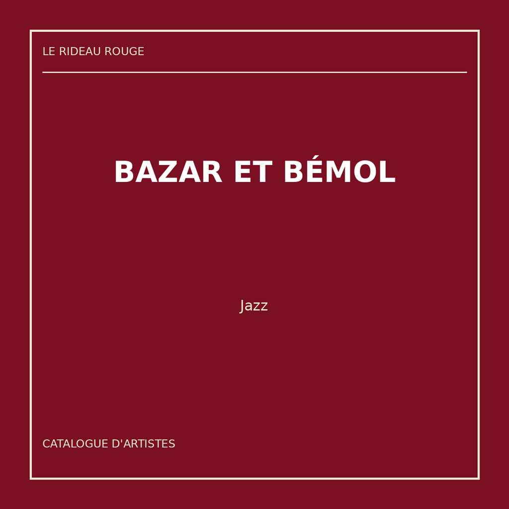 [ART0031] Bazar et Bémol