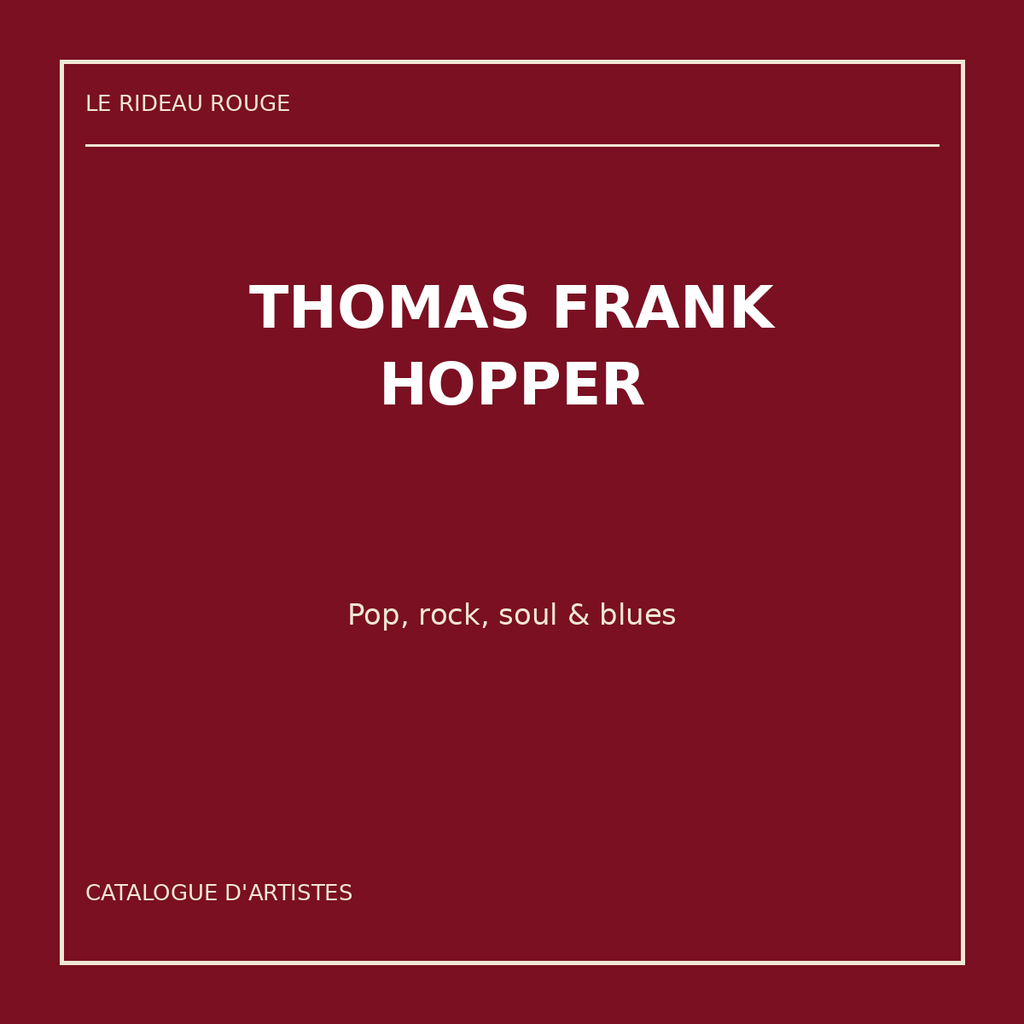 [ART0320] Thomas Frank Hopper